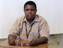 Kenyan Student With a Mission : Junior plans to change his country using his education from the States