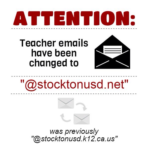 Teacher emails change