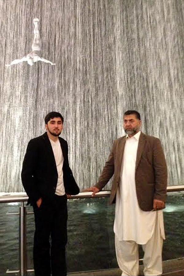 While visiting family back home during the holidays, senior Ali Khan and his father went out to the major tourist attactions, including the Dubai Mall.