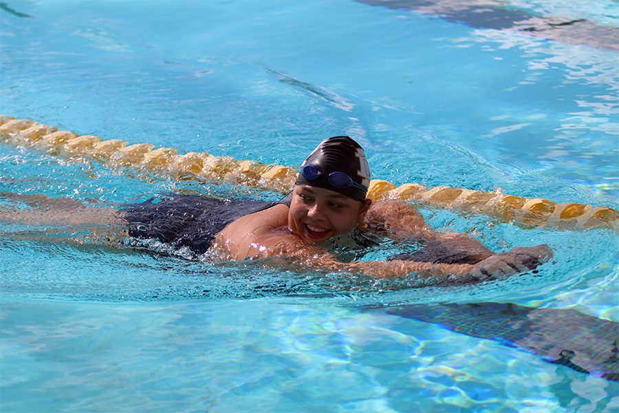 GINA MANGILI: A passion for swimming
