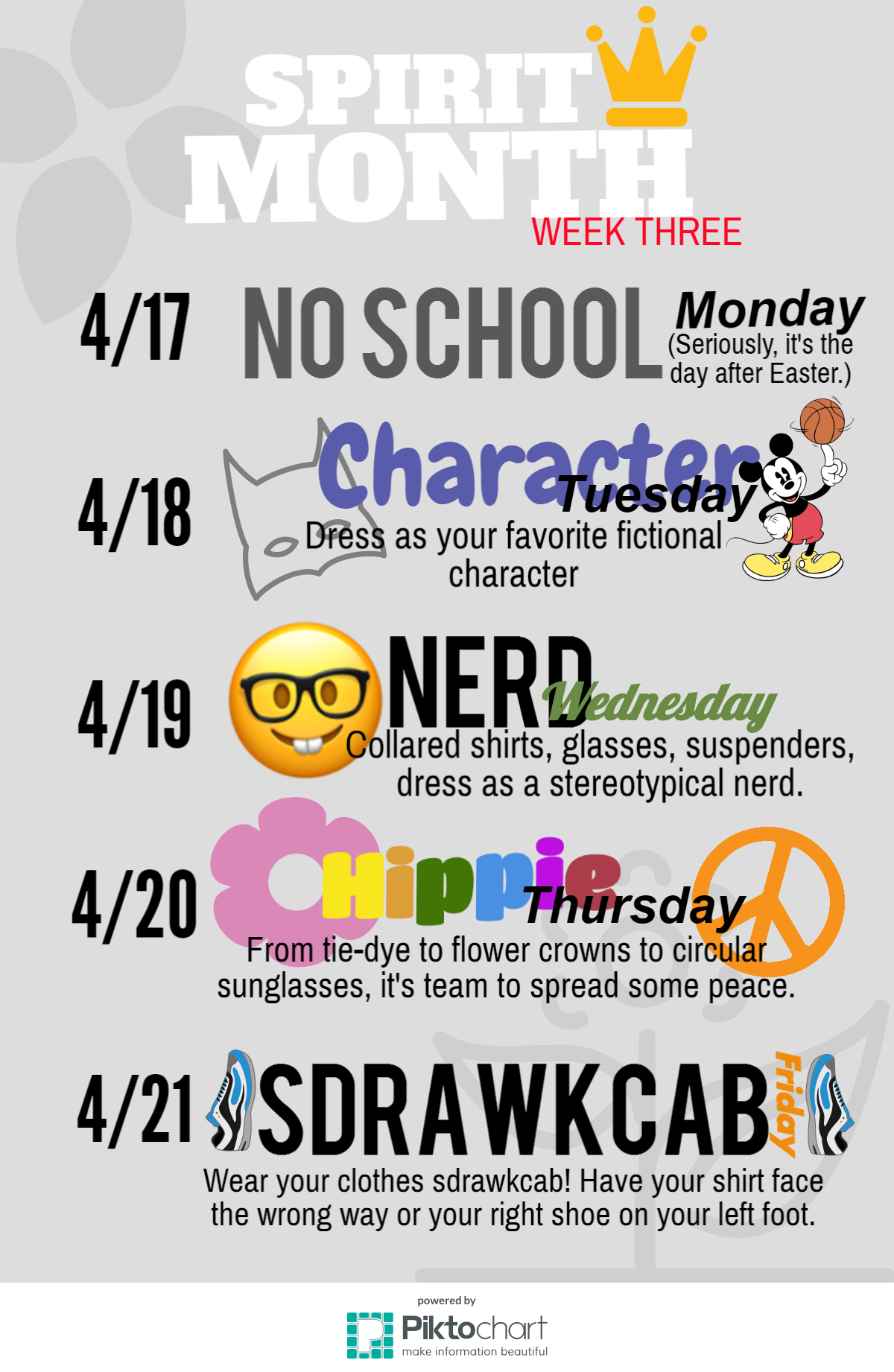 Nerd Day Spirit Week