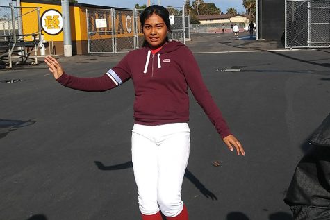 JESELLE PEREZ: Step-father inspires drive to play softball