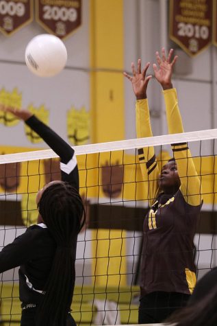 KARIS CARTER: Volleyball used as an outlet