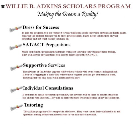 Adkins scholars program provides finical guidance