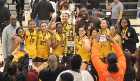 Stagg Girls Varsity Basketball Take Home League Championship Title