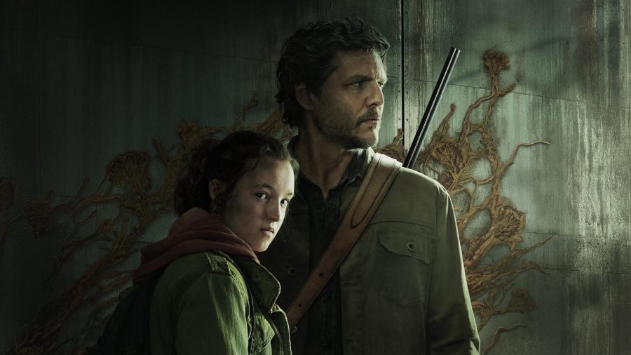 [The Last of Us cover photo featuring Ellie & Joel. The show is streaming on HBO Max. Source: HBO.com]