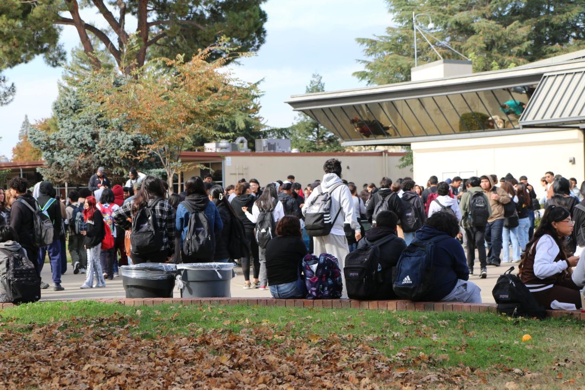 Students walk around from club to club, purchasing a variety of different foods. (Aaliyah Leon / Stagg Online)