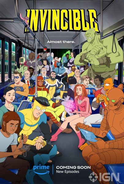 The first show poster that contains all the important characters

