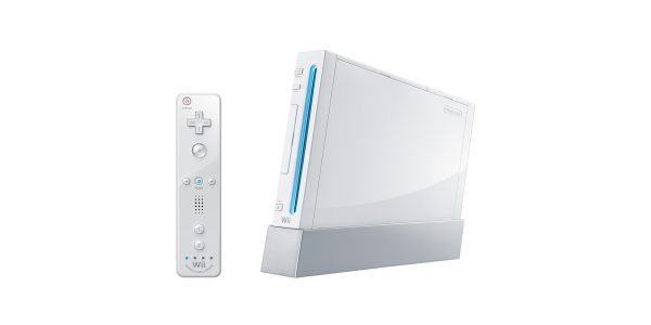 The original Nintendo Wii model launched in 2006. Credit for the image to Nintendo Of America.

