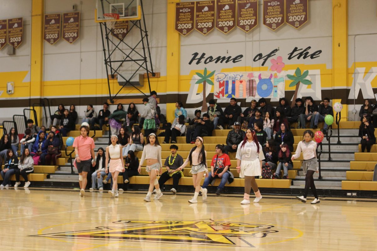 Juniors and freshmen showcasing their school spirit at the pep rally. ASB really knew how to energize and engage the crowd. 
