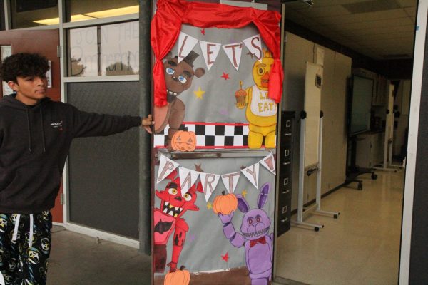 "Five Night at Freddy's" theme - G11, Sandra Ozornio's classroom.