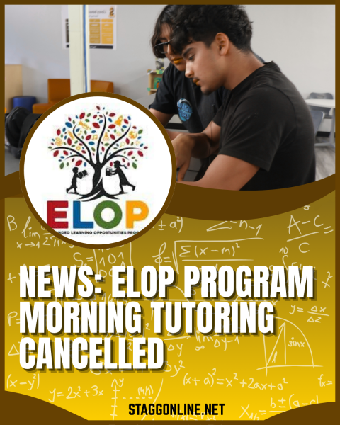 NEWS: ELOP morning tutoring sessions cancelled