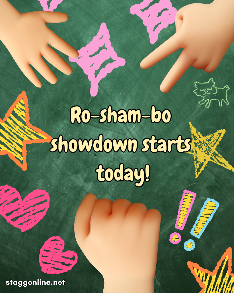 A two week Ro-Sham-Bo starts today.