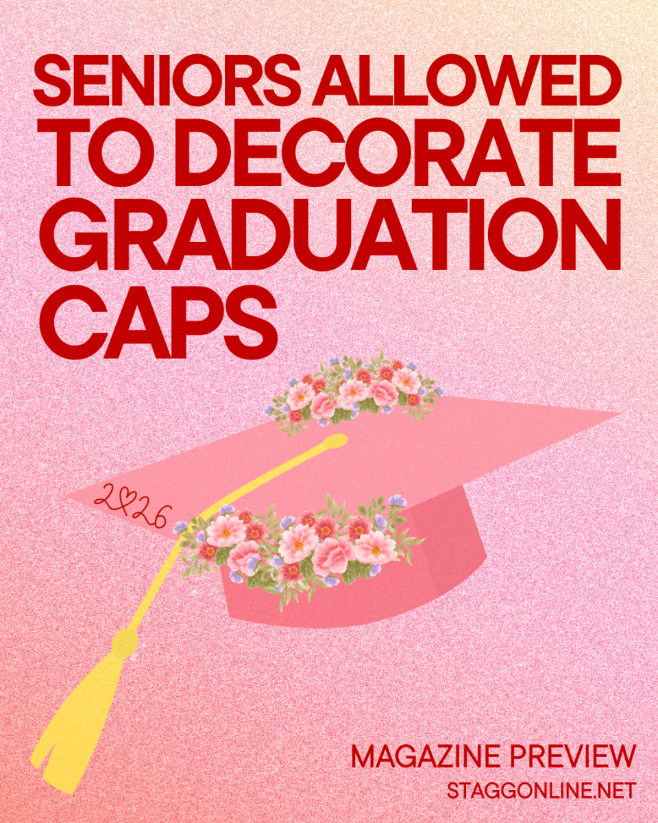 PREVIEW: Seniors allowed to decorate graduation caps for first time at Stagg